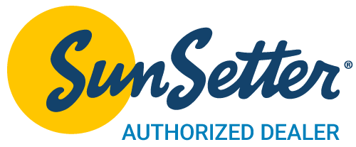 Logo with 'SunSet Authorized' text in yellow and blue.